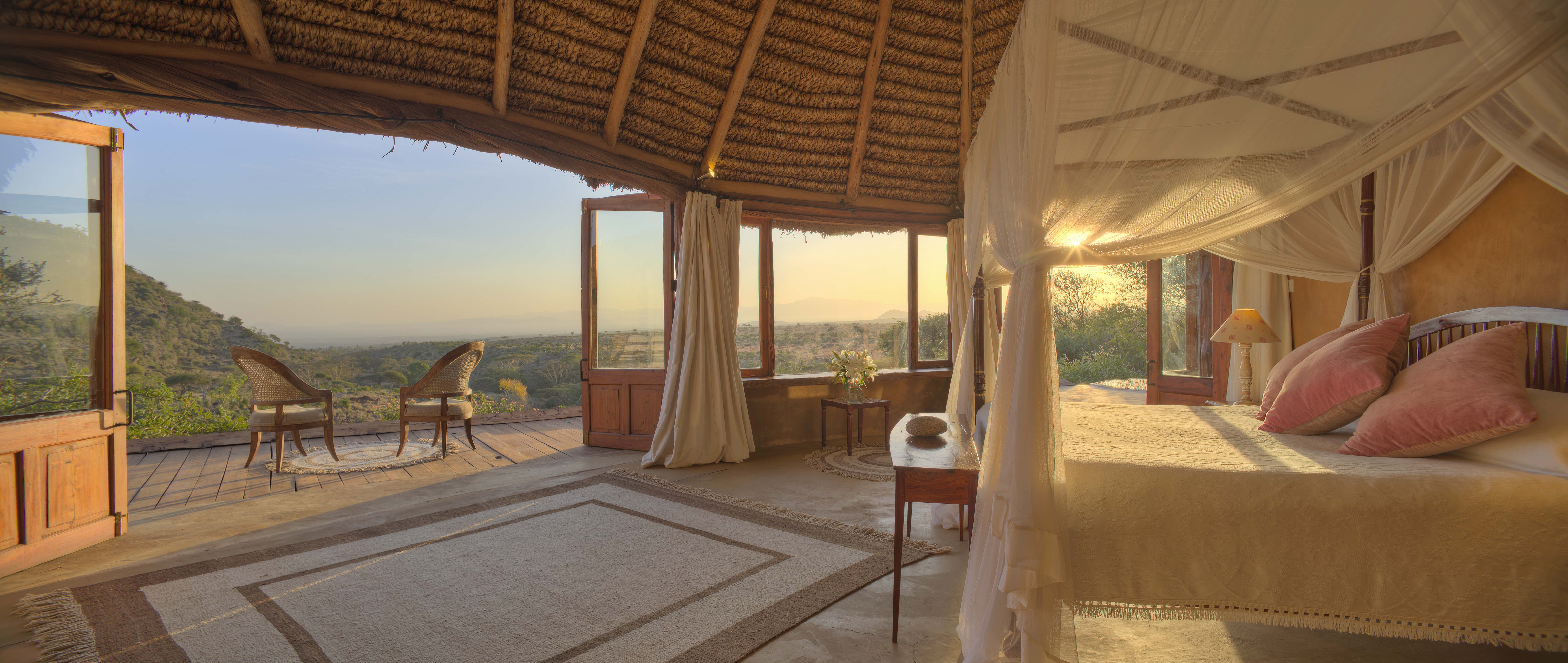 Your room at Lewa Wilderness 